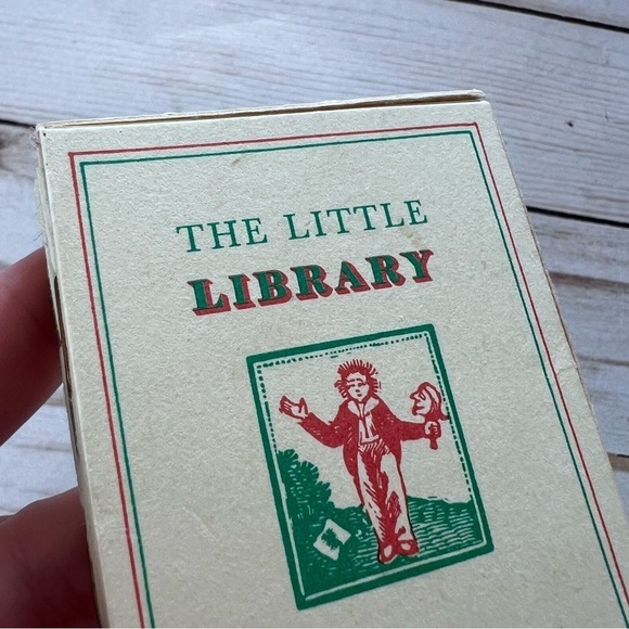Vintage The Little Library by Scholar Press Set of Five Mini Books with Case - Picture 11 of 15